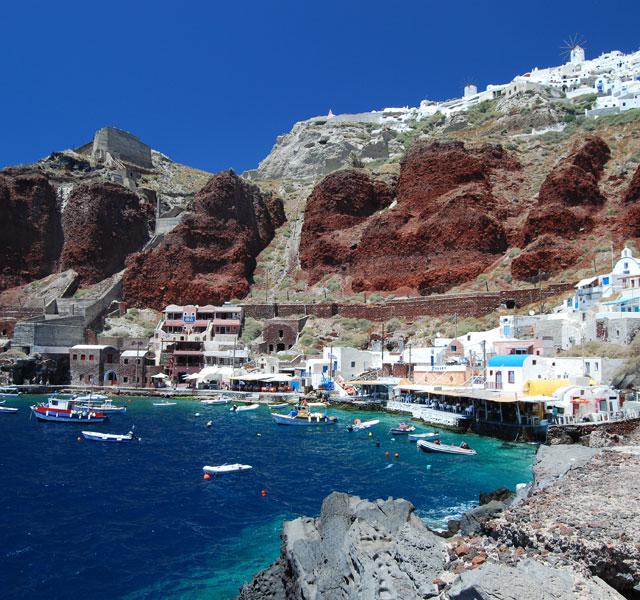 8 dgn Santorini-Naxos (2* hotels)