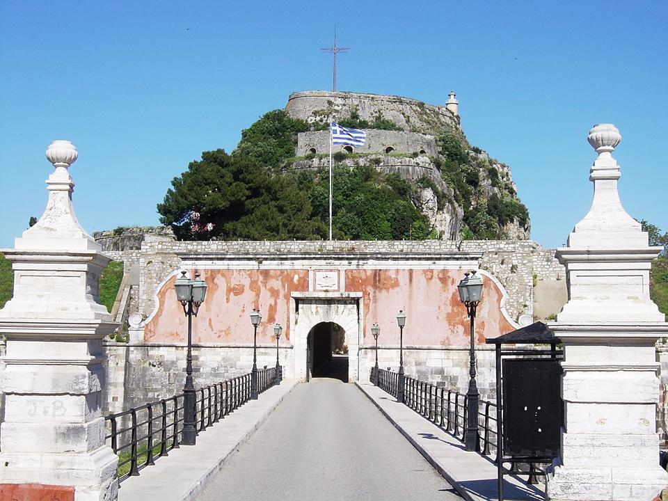 Corfu-Stad Foto: 10 van 11