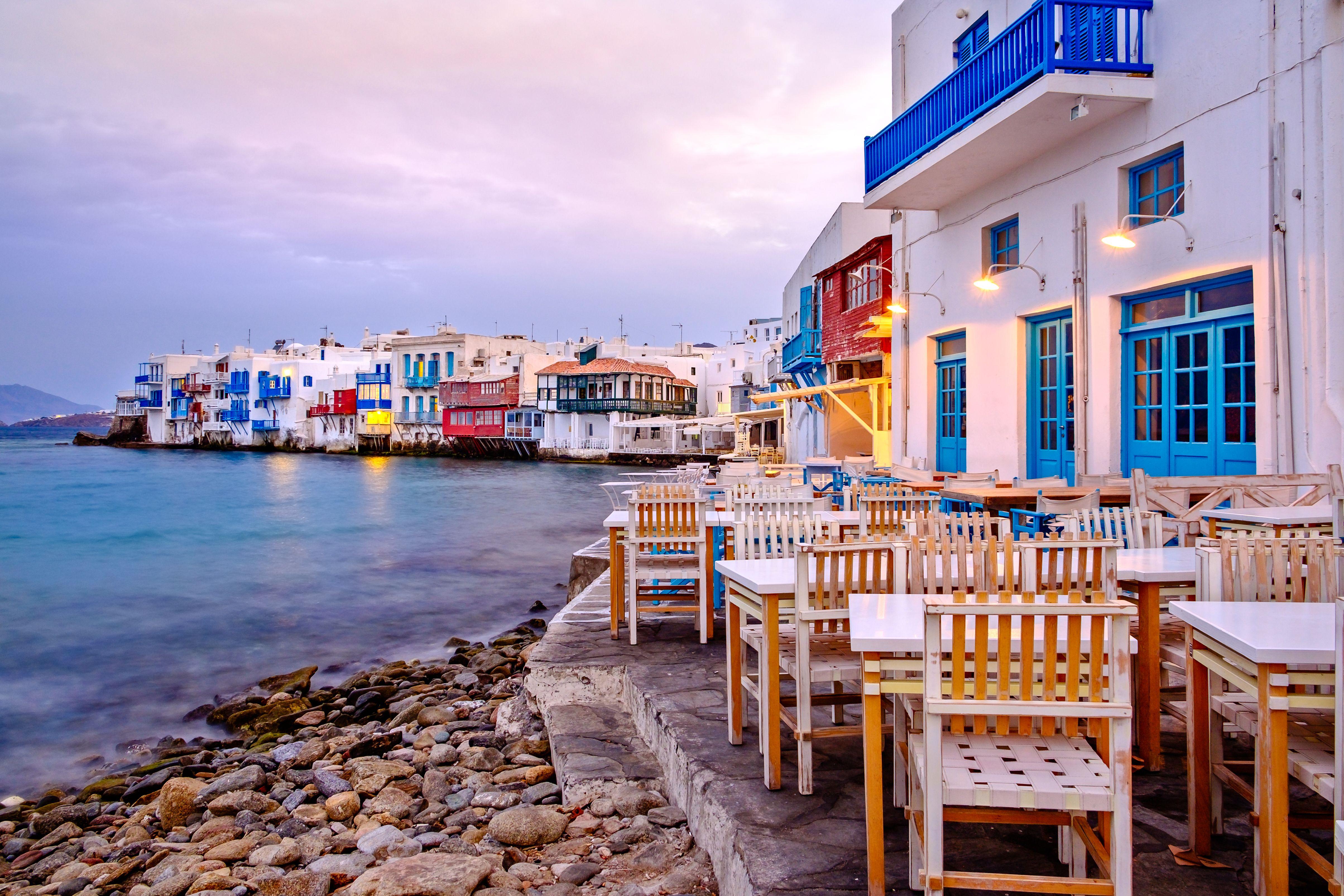 Mykonos stad