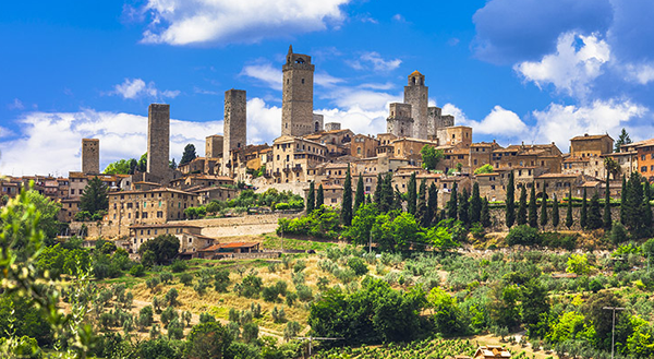 Foto van San Gimignano