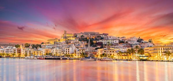 Foto van Ibiza stad