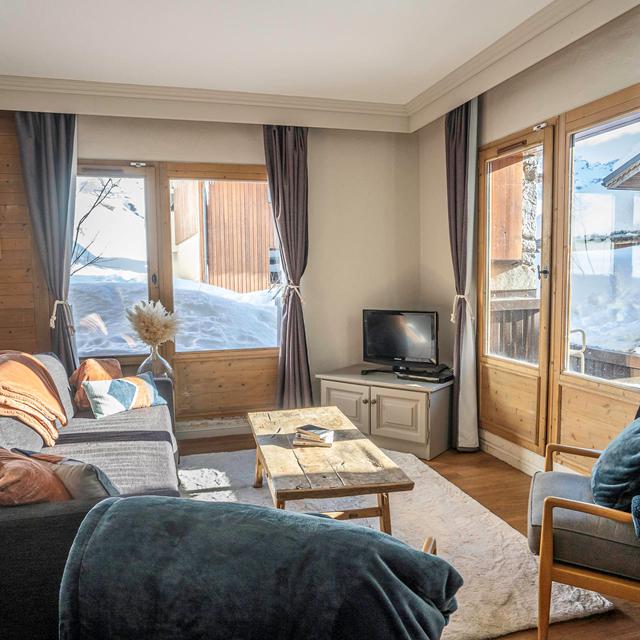 Chalet Alaska Val thorens 130 m2 - Pied des pistes de samedi à samedi - Three-Bedroom Apartment