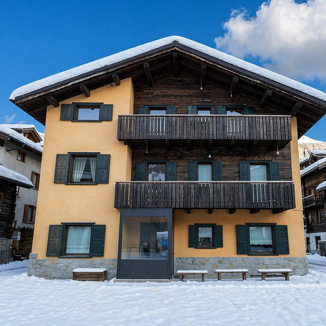 Appartamento Trifoglio - Livigno - One-Bedroom Apartment
