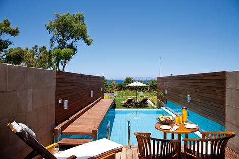 Suite type A piscine privée 