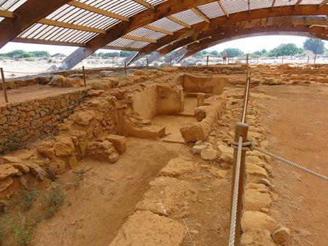 Site archéologique du palais minoen de Malia 