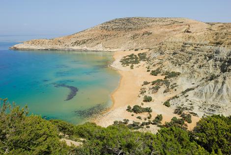 Plage de Potamos 