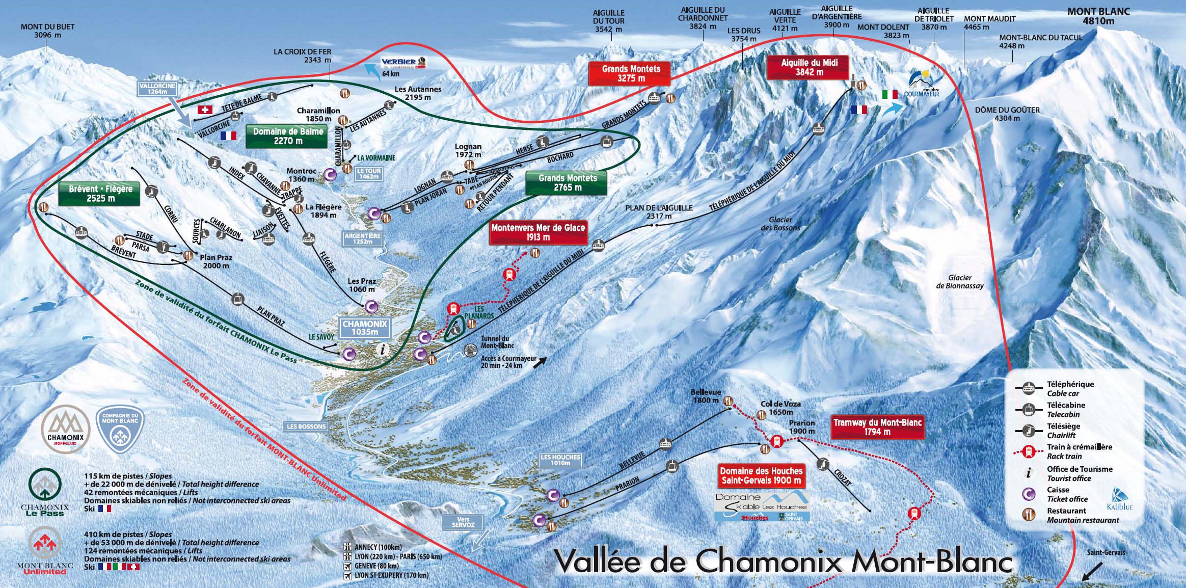 Domaine de Chamonix Mont Blanc